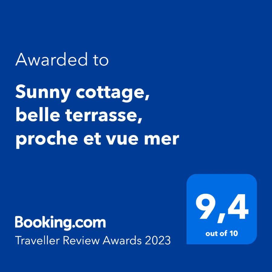 Sunny Cottage, Belle Terrasse, Proche Et Vue Mer Sainte-Luce Esterno foto
